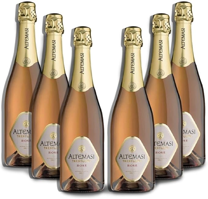 6 BOTTIGLIE ALTEMASI  TRENTO DOC BRUT ROSE`