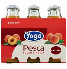SUCCHI YOGA  PESCA 125 ML VETRO