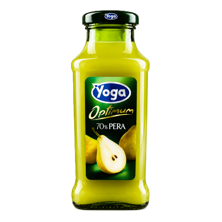 SUCCO YOGA  VETRO 200 ML PERA
