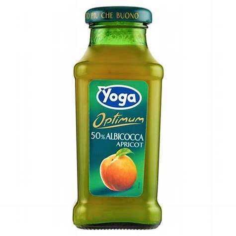 SUCCO YOGA  ALBICOCCA 200 ML VETRO