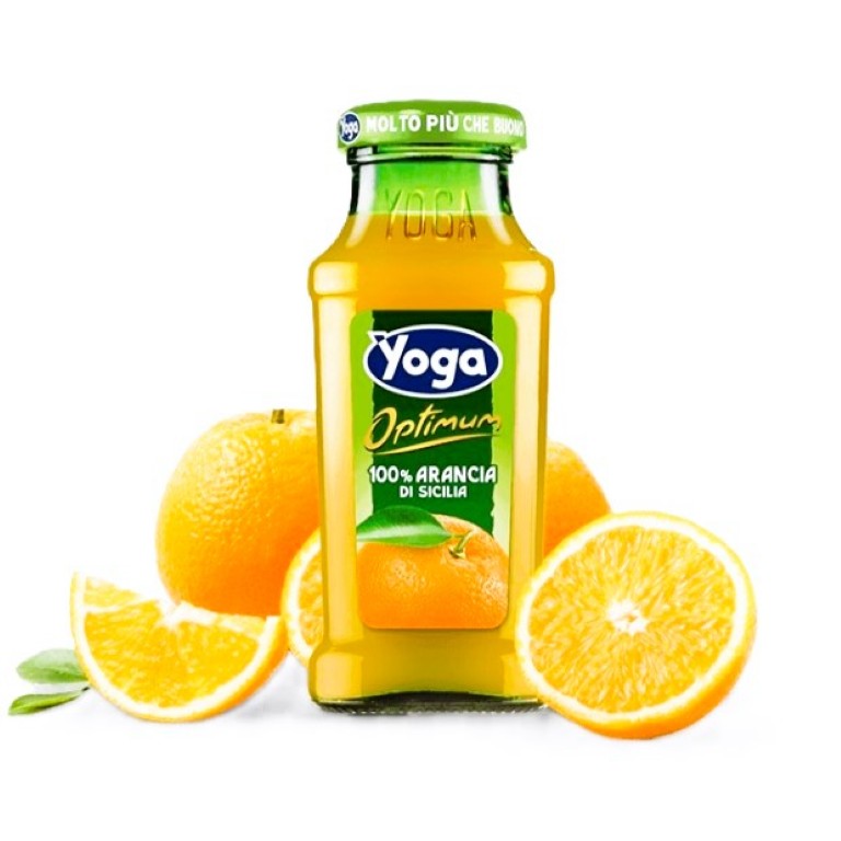 SUCCO YOGA  ARANCIA 200 ML VETRO