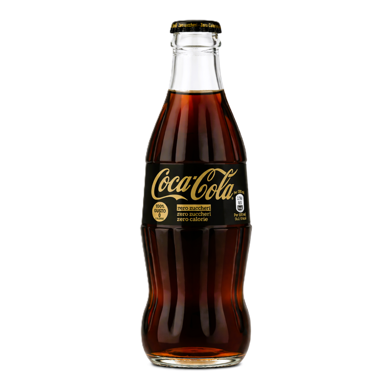 COCA COLA ZERO CAFFEINA 330ML VETRO