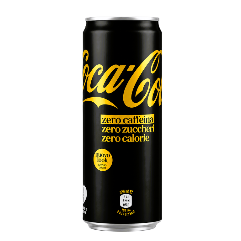 COCA COLA  ZERO CAFFEINA