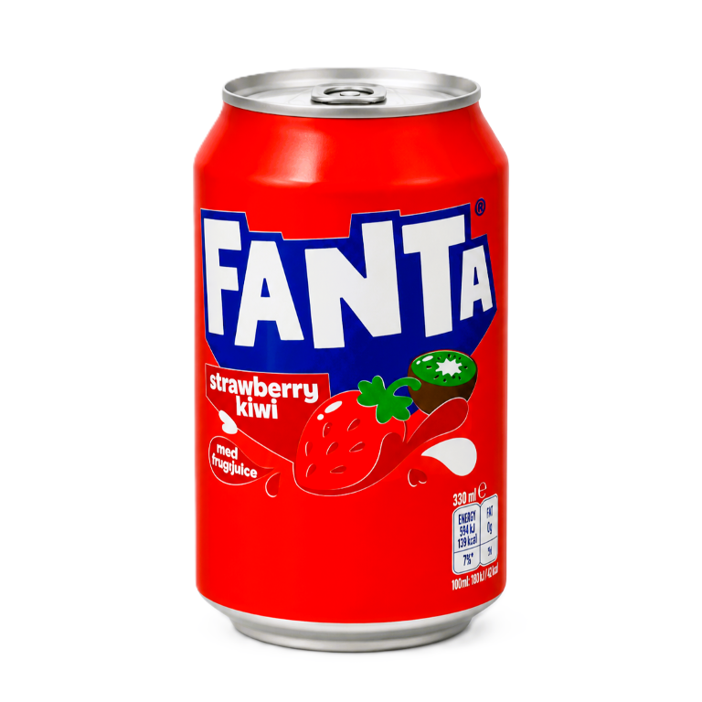 FANTA  STRAWBERRY & KIWI