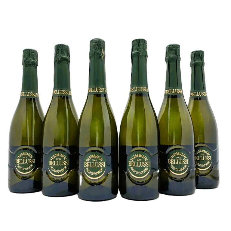 BOX  PROSECCO BELLUSSI VALDOBBIADENE MILLESIMATO EXTRA DRY