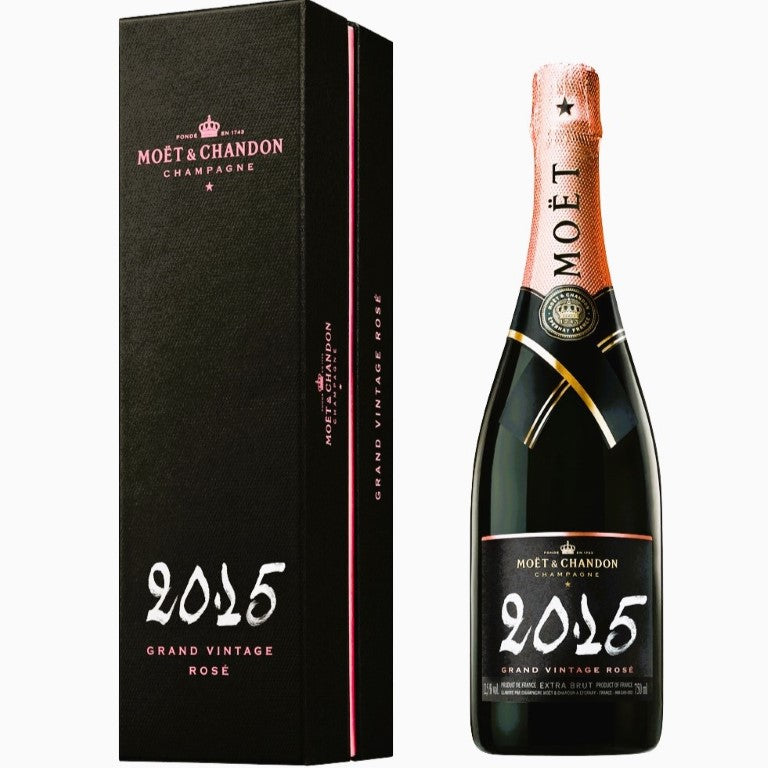 CHAMPAGNE  MOET G.VINTAGE 2015 ROSE`