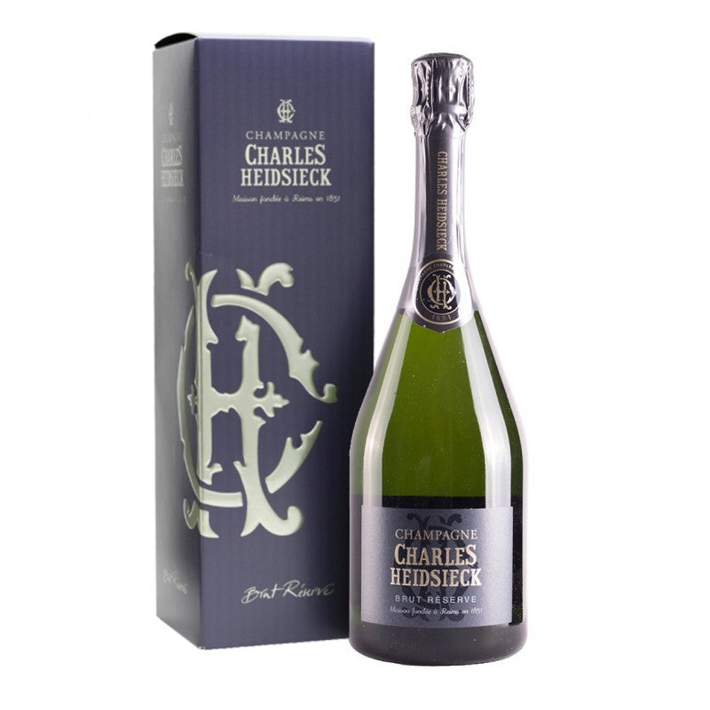 CHAMPAGNE CHARLES HEIDSIECK  BRUT RESERVE  ASTUCCIO