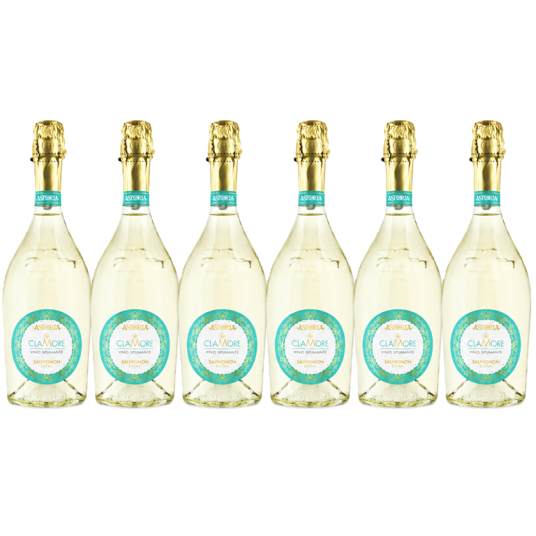 6 BOTTIGLIE ASTORIA  SPUMANTE CLAMORE SAUVIGNON
