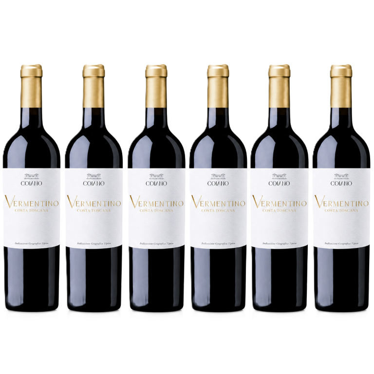 6 BOTTIGLIE COIANO  COSTA TOSCANA VERMENTINO