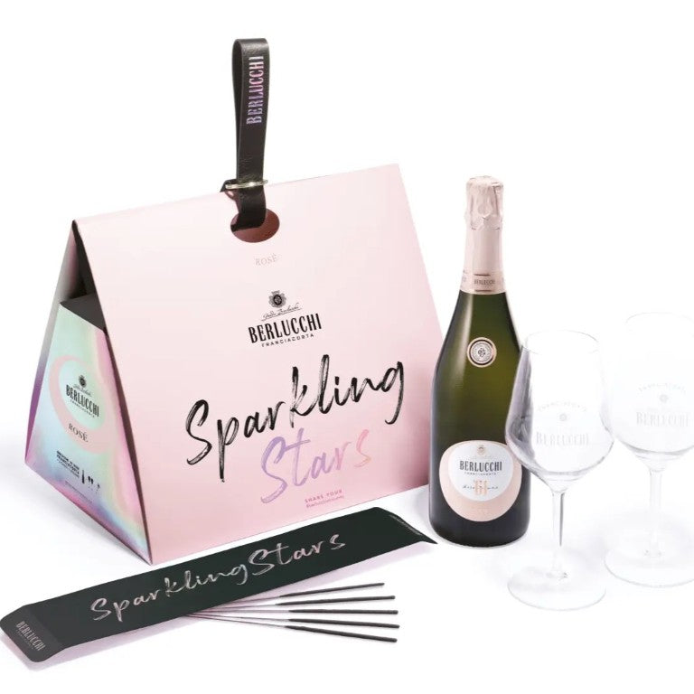 BERLUCCHI 61  FRANCIACORTA ROSE`EDITION BAG SIGNATURE