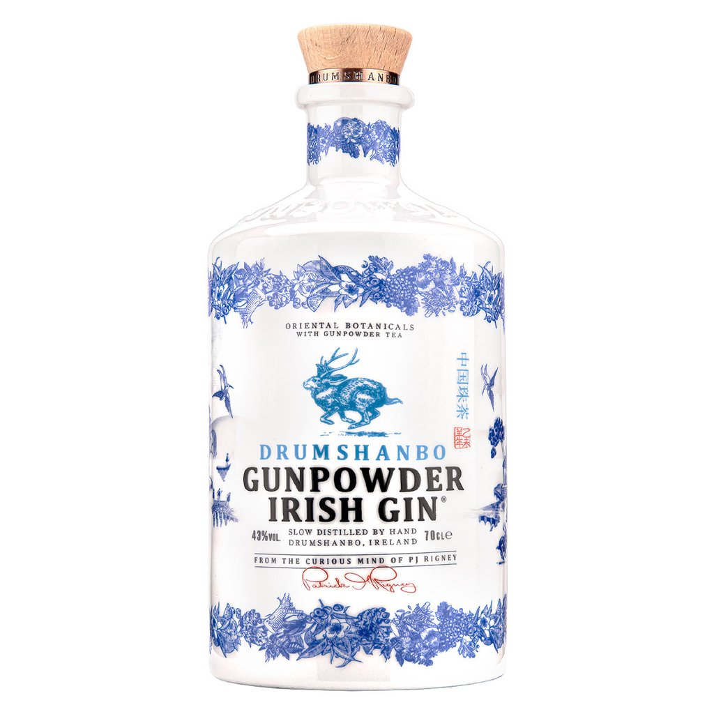 GIN  GUNPOWEDER IRISH CERAMIC