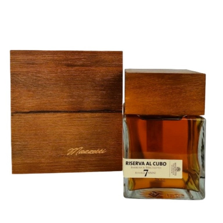 MAZZETTI  GRAPPA RISERVA AL CUBO BARBERA E BRACHETTO