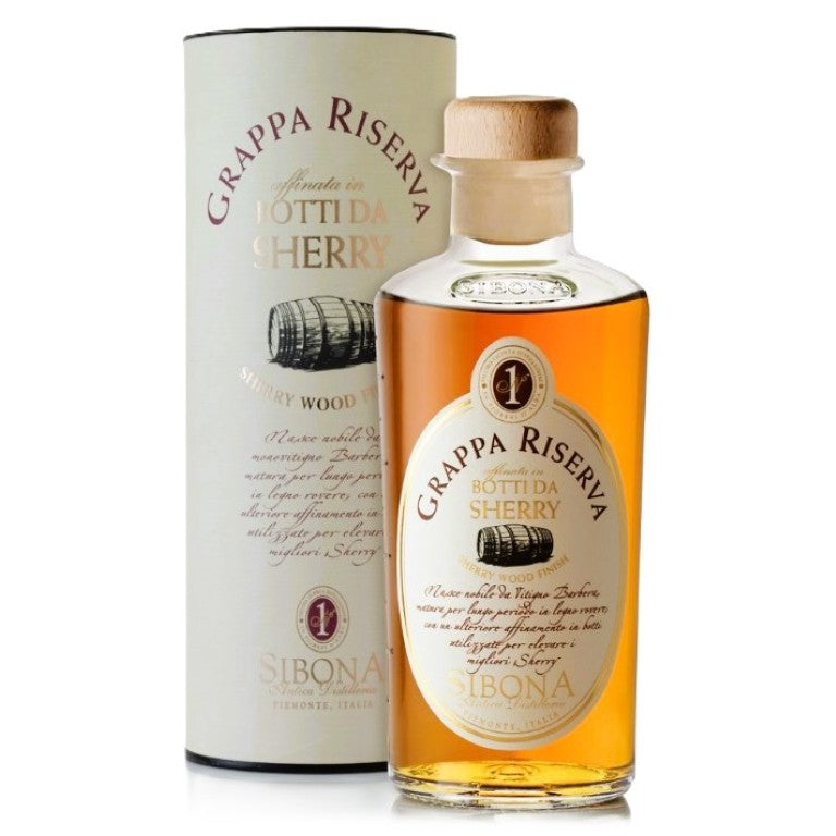 SIBONA  GRAPPA RISERVA BOTTE DI SHERRY