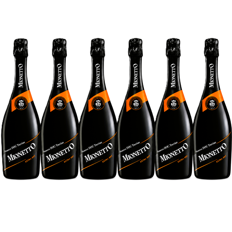6 BOTTIGLIE PROSECCO  MIONETTO DOC TREVISO EXTRA DRY