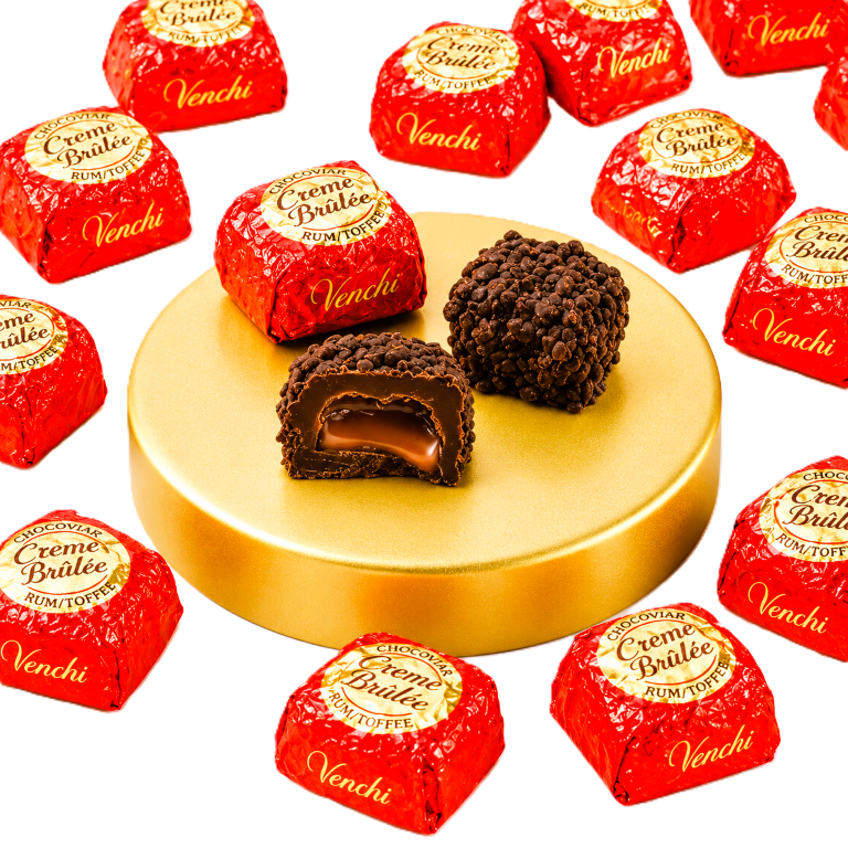 VENCHI  CHOCAVIAR CRENE BRULEE