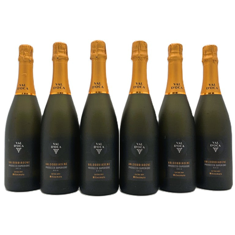 VAL D`OCA  PROSECCO DOCG MILLESIMATO BOX 6 BOTTIGLIE