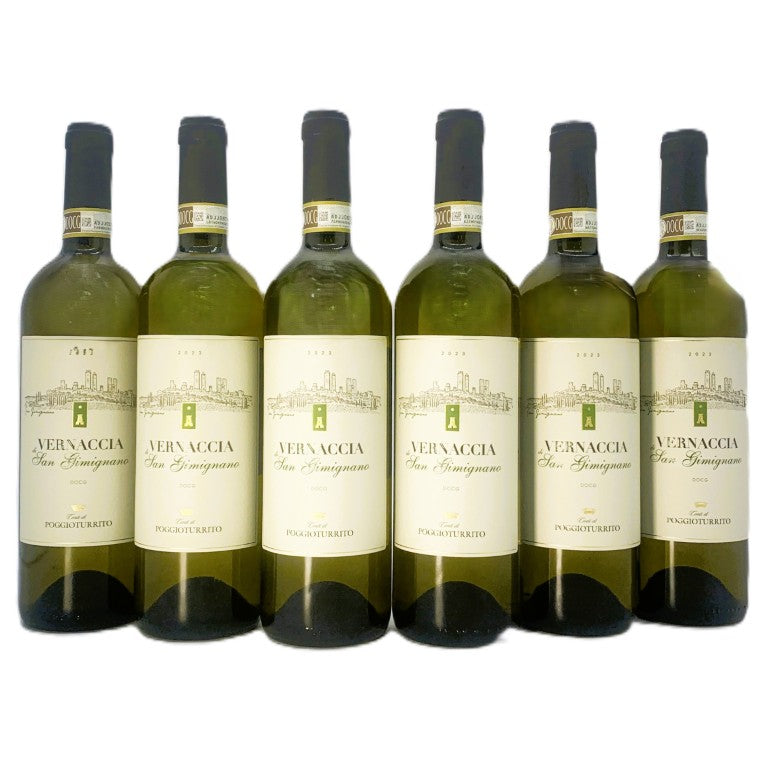 POGGIOTURRITO  VERNACCIA BOX 6 BOTTIGLIE