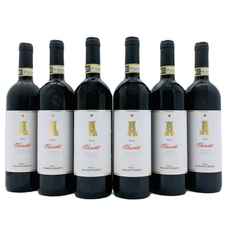 POGGIOTURRITO  CHIANTI BOX 6 BOTTIGLIE