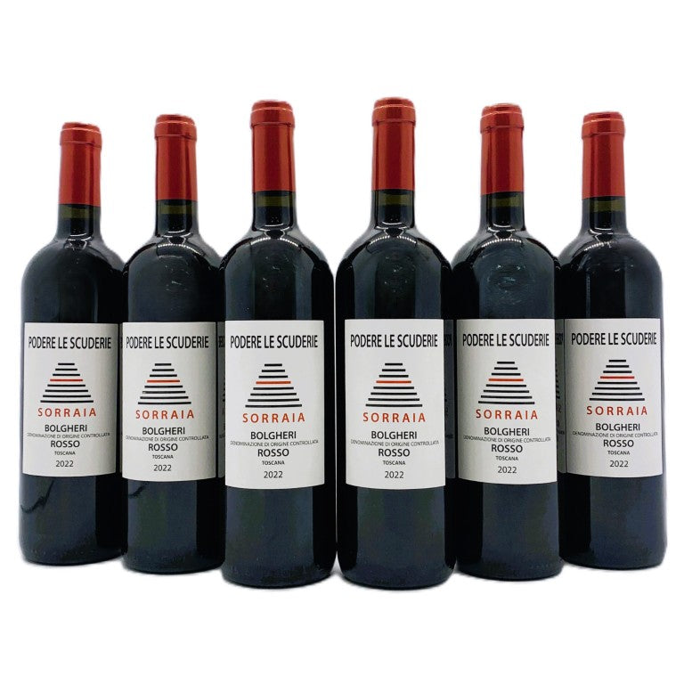 CASA DI TERRA  BOLGHERI SORRAIA BOX 6 BOTTIGLIE