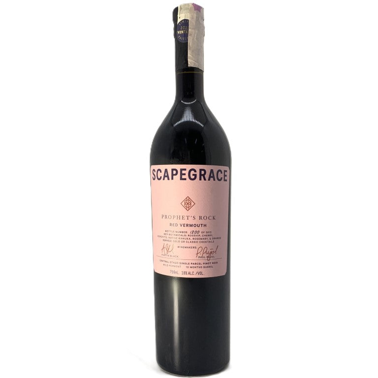 VERMOUTH  SCAPEGRACE RED