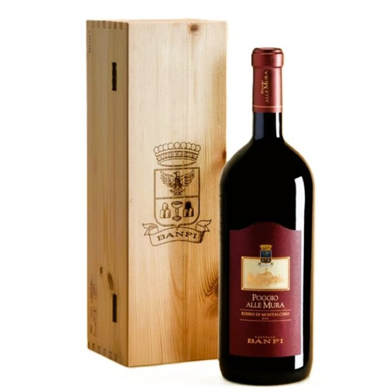 BANFI  ROSSO DI MONTALCINO POGGIO ALLE MURA 1.5 LT LEGNO