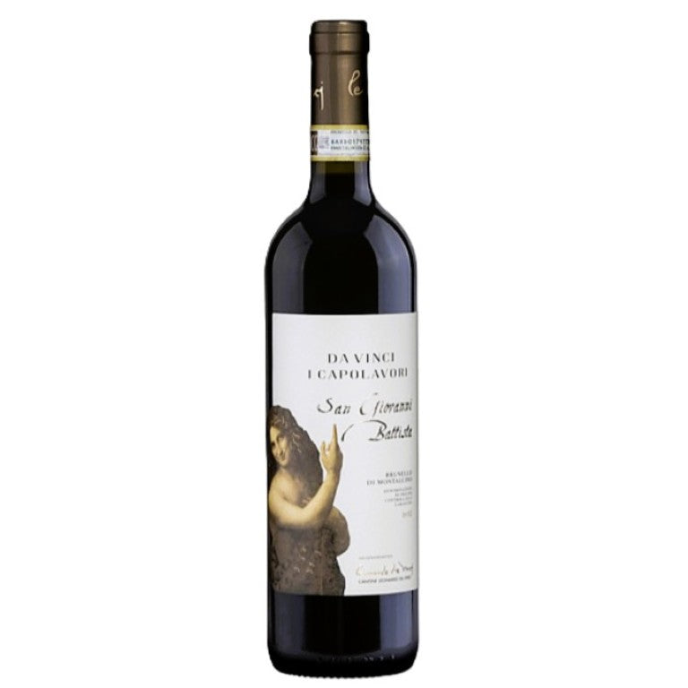 LEONARDO DA VINCI  SAN GIOVANNI BATTISTA BRUNELLO DI MONTALCINO