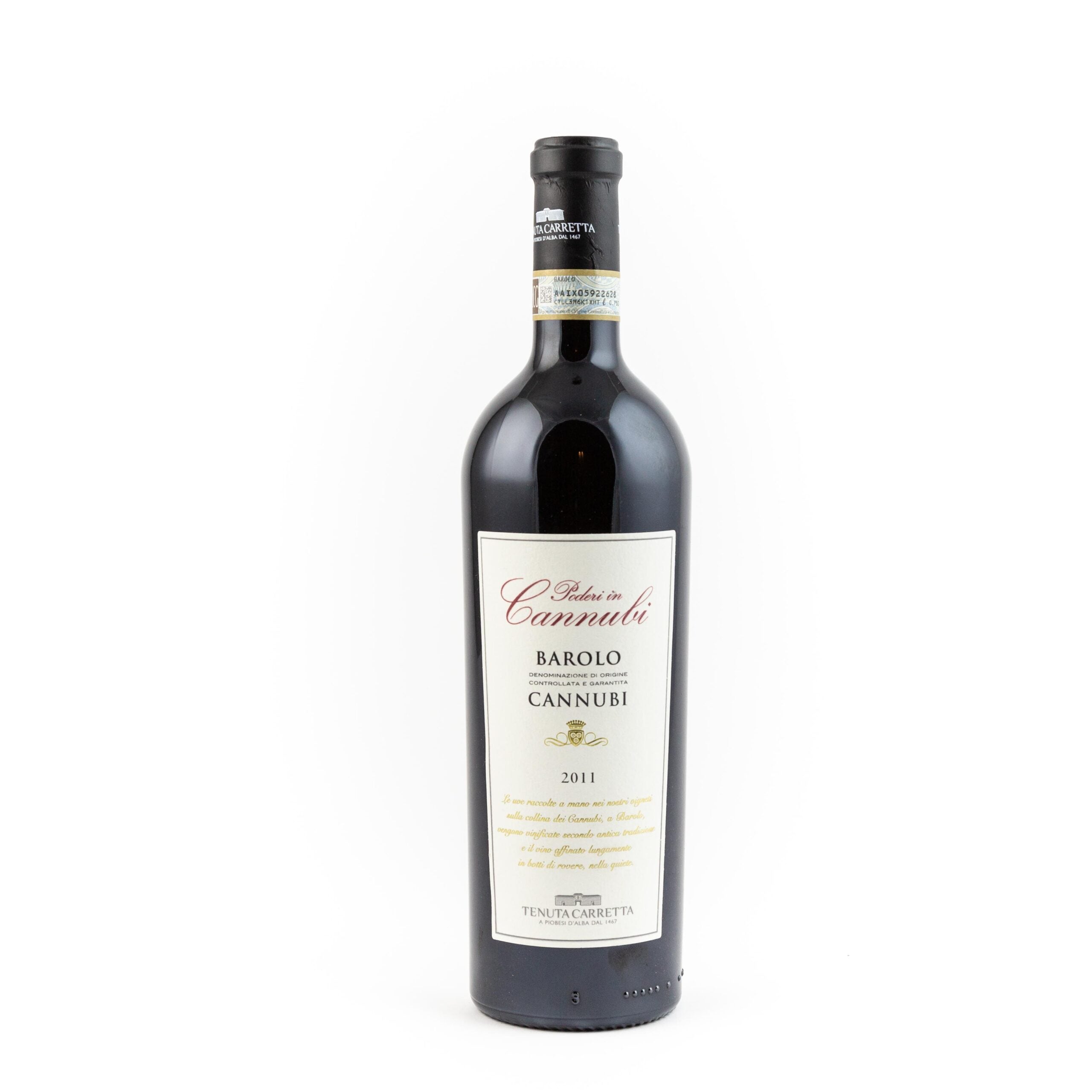 TENUTA CARRETTA   BAROLO CANNUBI