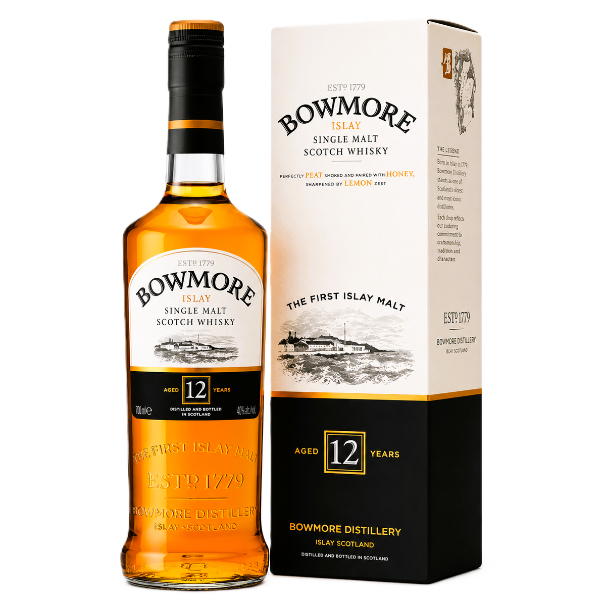 WHISKY  BOWMORE 12 ANNI