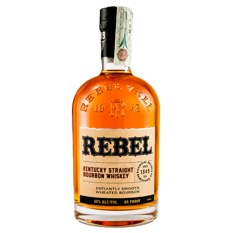 WHISKY   REBEL BOURBON 80 PROOF