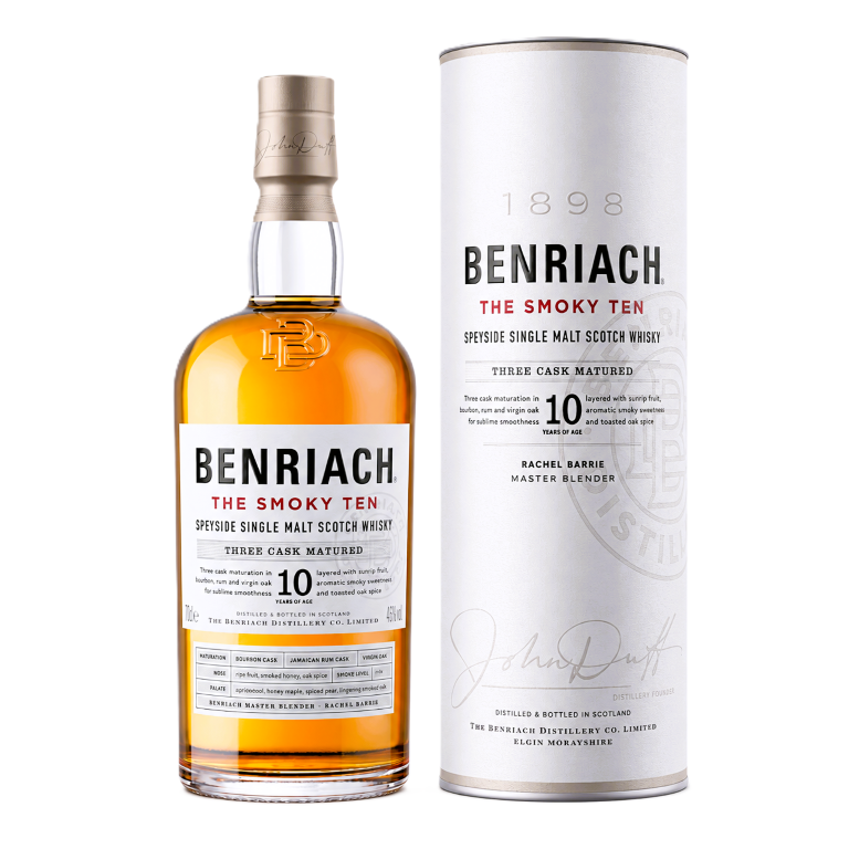 WHISKY  BENRIACH 10 SMOKY TEN