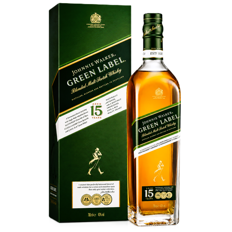 WHISKY  JOHNNIE WALKER GREEN LABEL
