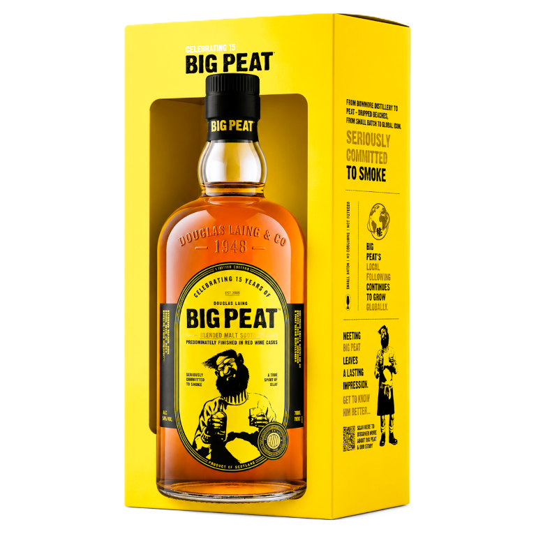 WHISKY  BIG PEAT 15TH ANNIVERSARY BIRTHDAY