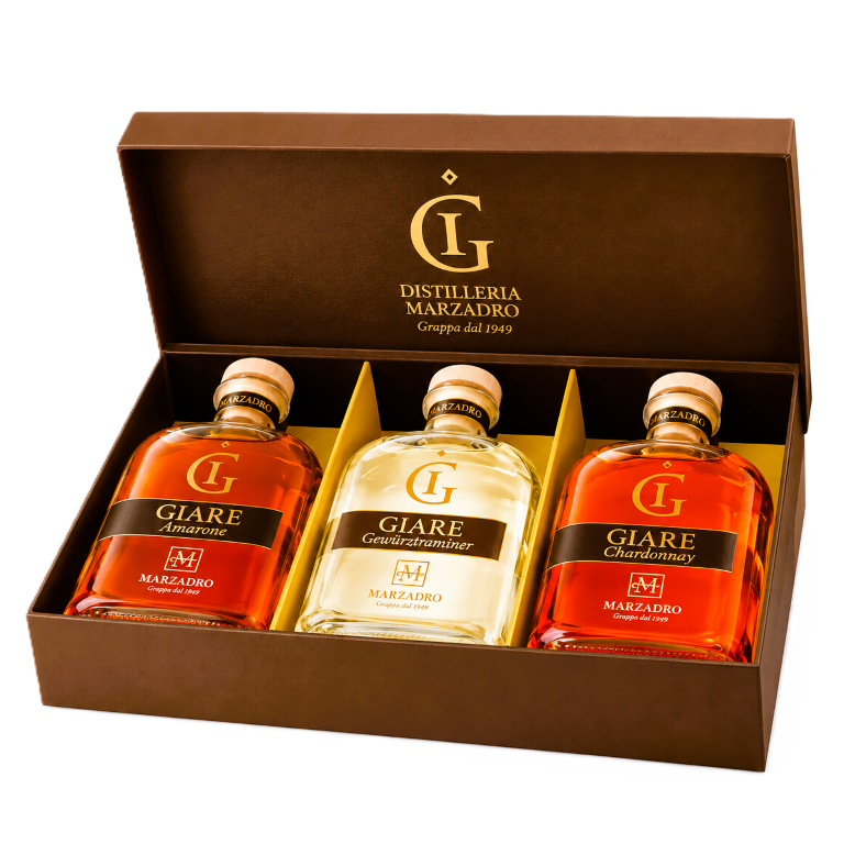 MARZADRO  CONFEZIONE GIARE 3 BOTTIGLIE 20CL