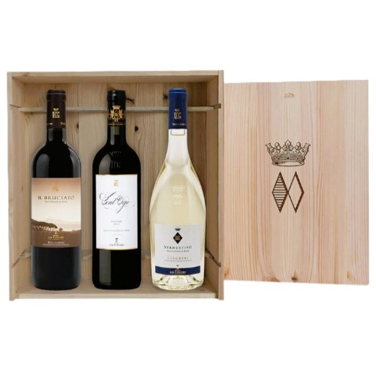 CASSETTA ANTINORI  BRUCIATO - VERMENTINO - CONT`UGO