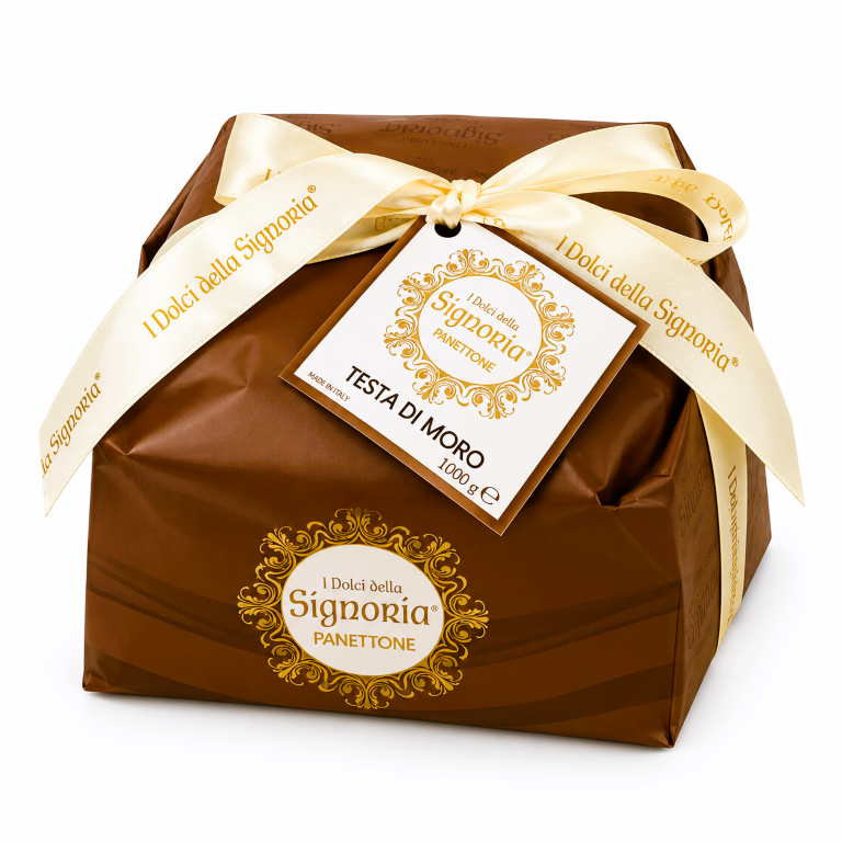I DOLCI DELLA SIGNORIA  PANETTONE TESTA DI MORO 1KG