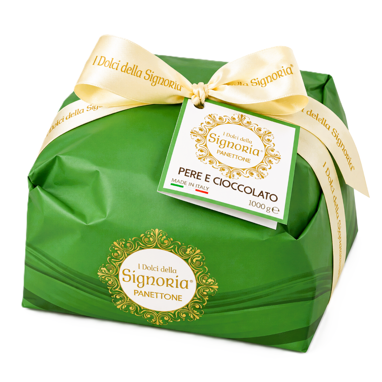 I DOLCI DELLA SIGNORIA  PANETTONE PERE E CIOCCOLATO 1KG