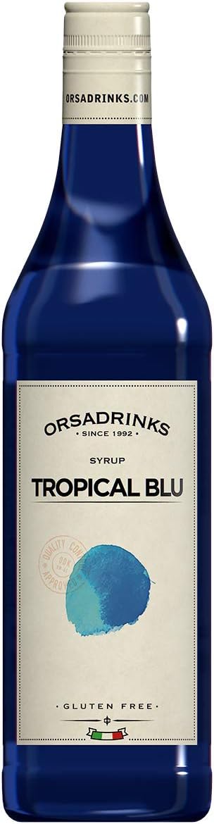 ORSA  SCIROPPO TROPICAL BLU